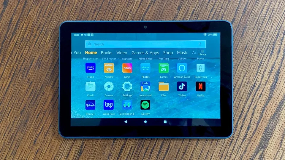 Tablet Amazon Fire HD 8" 16 GB 1GB RAM preto tablet WIFI - Imagem 4 de 4