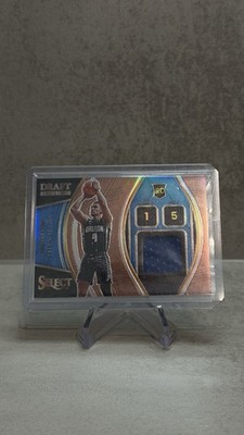 21-22 Panini Select Draft Selections Jalen Suggs Rookie Patch Copper Prizm /49 