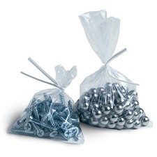 24 x 38" 1.5 Mil Clear Flat Poly Bags Open Top - Case of 500