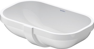 Duravit 0338490017 D-Code 20.5'' Oval Undermount Sink