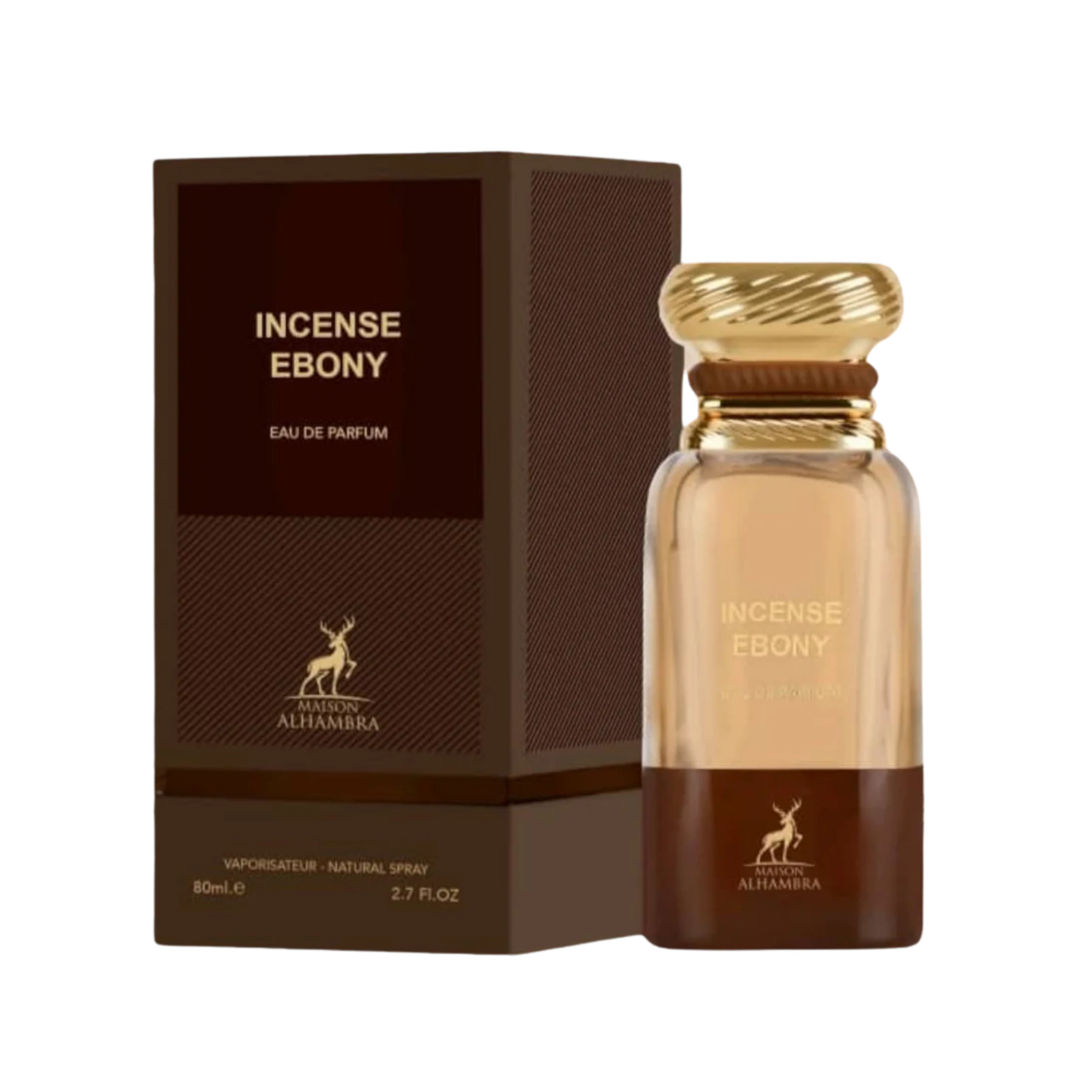 Incense Ebony EDP Spray by Maison Alhambra 100ml / 3.4oz