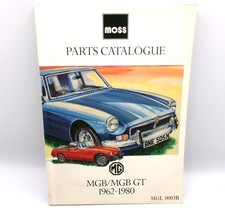 Moss 1962-1980 MGB MGB GT Sprite Midget Parts Catalogue