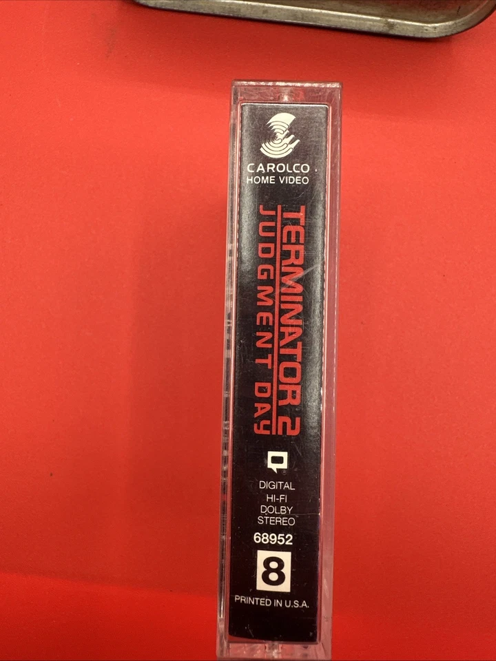 Rare Terminator 2: Judgment Day Video 8, 1991 Carolco Arnold Schwarzenegger 8mm - Image 3 of 4