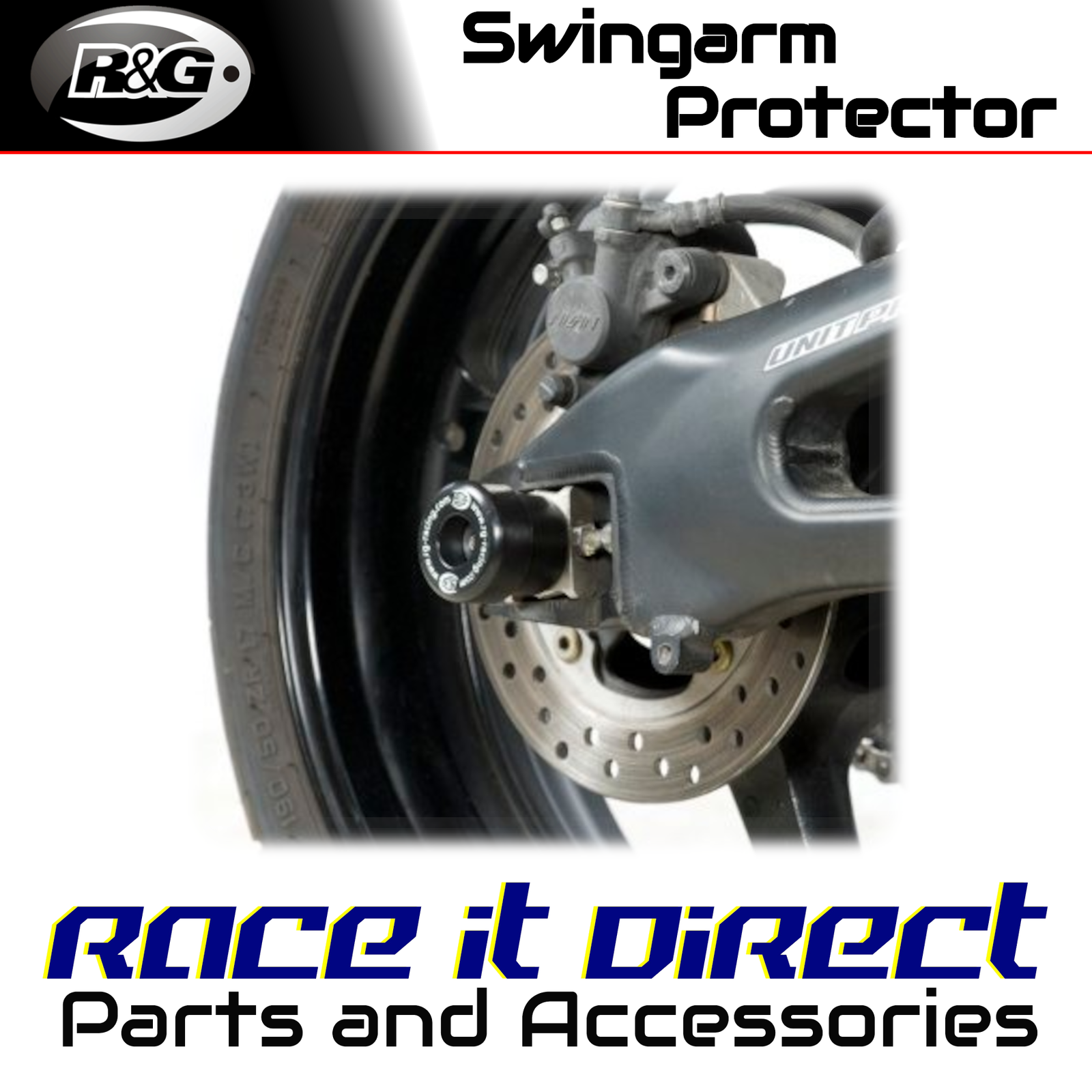 Swingarm Protectors for Honda CBR1000RR Fireblade 2004-2007 R&G
