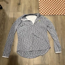 Master's Zero Restriction Women's Long Sleeve Zip-Up Activewear Top Large 