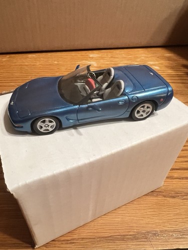 NOS Hallmark Keepsake Ornament Chevrolet Corvette Convertible Blue 1998 Vintage - Picture 6 of 6