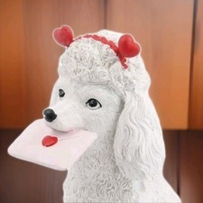 Tkmaxx Valentines Day Puppy Poodle With Heart Letter Cute Decor New Homesense 