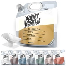 GoSports Outdoors Paint Hero 8 Pack 1 Gallon Paint Storage Bags with Funnel