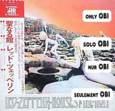 LED ZEPPELIN Houses of the Holy Japan ( P-8288A ) ***Only OBI***