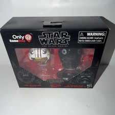 Star Wars Black Series Titanium Luke Skywalker Tie Fighter Pilot Helmet Gamestop