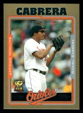 Daniel Cabrera Baltimore Orioles 2005 Topps Gold #531 SN /2005