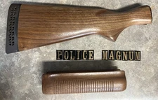 Vintage Remington 870 Police Magnum REAL WALNUT Wood buttstock & Forend Set 12Ga