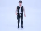 Vintage 1977 Kenner Star Wars Action Figure No COO Han Solo Big Head Original NR