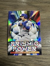 2021 Topps Chrome Baseball Wilson Contreras Prismic Power #PP-6 Chicago Cubs