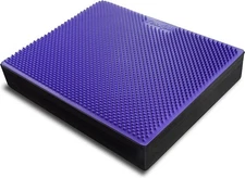 Yes4All Balance Pad Massage Yoga Mat, Physical Therapy Fitness - Purple X-Large