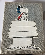 Hallmark Peanuts SNOOPY Scrapbook 1968 Made In USA Rare Charlie Brown
