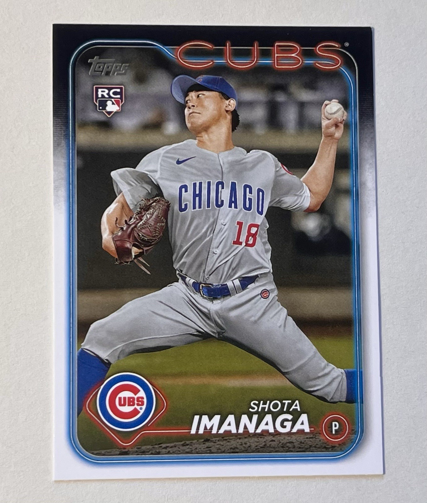 2024 Topps Series 2 Shota Imanaga RC #442 Chicago Cubs