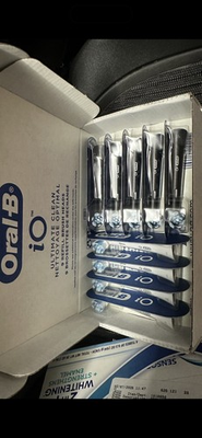 #ad Oral B iO Deep Clean Replacement Toothbrush Head 9 count INDIVIDUALLY SEALED $24.99
