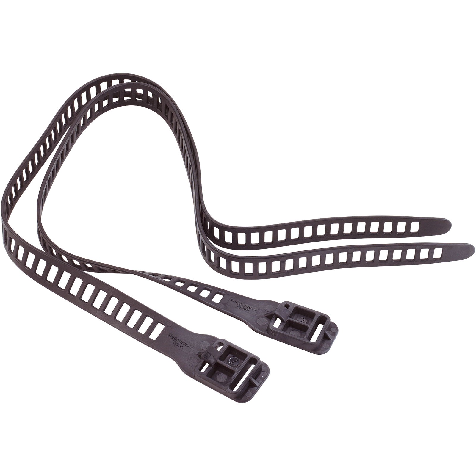 HellermannTyton SOFTFIX-XL-TPU-BKIII Black 28mmx580mm (Pack 3)