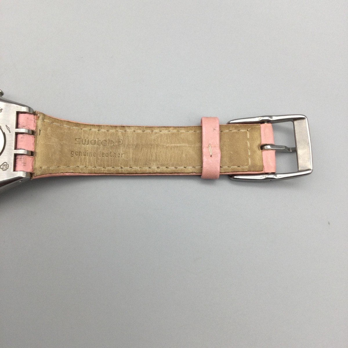 Vtg Swatch Ciclamino Rosa Irony Womens Watch 35mm Pink 