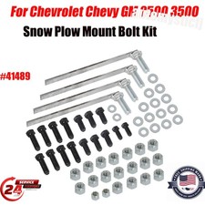 Snow Plow Mount Bolt Kit For Chevrolet Chevy Gm 2500 350041489minute Mount