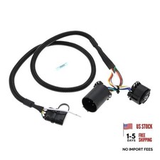 7 Pin to 4 Pin Trailer Wiring Harness with Reverse Wire,43 Inches Trailer