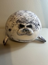 CHUBBY SEAL/SEA LION PILLOW STUFFED LARGE ANIMAL, 20"