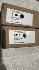 2PK 5110 Black Toner Cartridges For Dell 5110cn