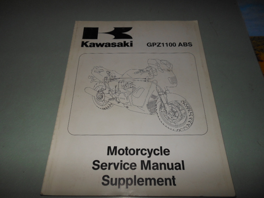 趣味・スポーツ・実用 URUMI NOS OEM 1996 KAWASAKI ZX1100-F1 SERVICE MANUAL SUPPLEMENT