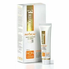 Smooth E Physical White Baby Face UV Expert Non Chemical SPF 50 PA+++ Sunscreen