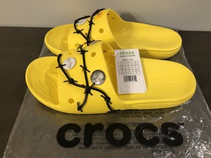 post malone crocs barbed wire