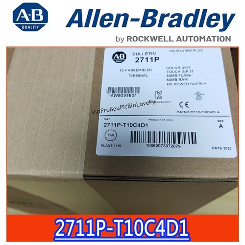 Allen Bradley 2711P-T10C4D1 Touch Screen Brand New Seal stock Free shipping