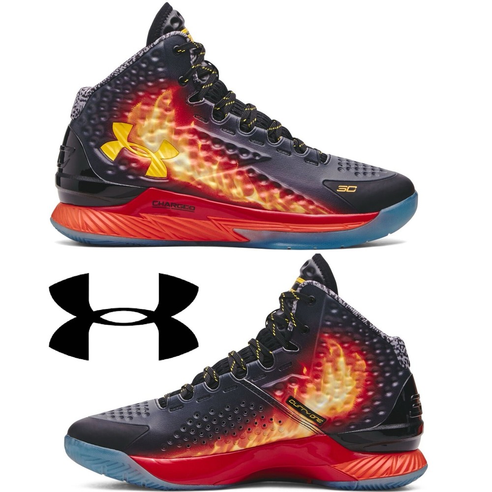 Under Armour Curry 1 Retro Men's Sneakers Running Lightweight Game Court Shoes