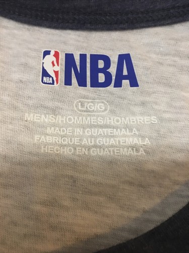 NBA Hombre Retro Team Ringer Camiseta OKC Talla L - Imagen 5 de 7