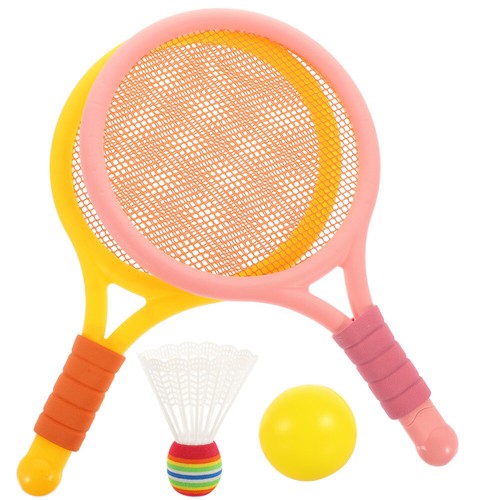 1 Set of Badminton Tennis Racket Kit Kids Badminton Training Toy Children - Picture 4 of 12