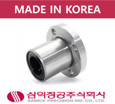 SAMICK Made In Korea NEW LMF13UU 1pcs 13X23X32 PCD:33 FLANGED LINEAR BUSHING