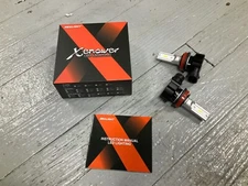 SEALIGHT H11 6000K XF1 LED Headlight Bulbs Kit High Low Beam Fanless 2x