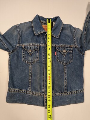 Levi's Type 1 Denim Jacket Iconic Retro Vintage Y2K Men's Large | eBay