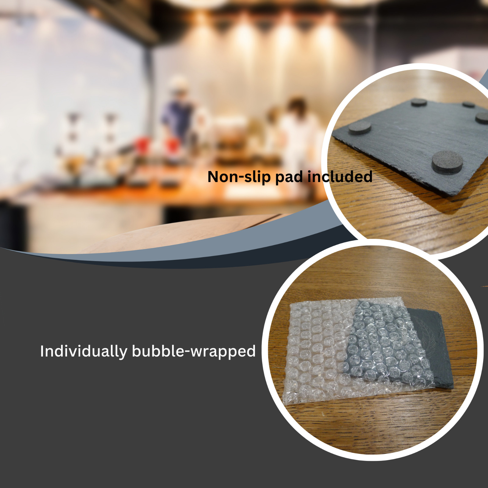 Custom Engraved Lagavulin Slate Coaster Brand New Handcrafted Laser Engraved