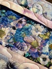 Handcrafted - Quilted Table Runner - Beautiful Blue Blooms - Spring - NEW 2025 — photo 6
