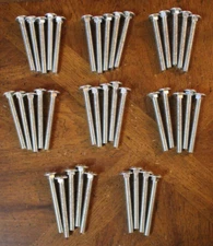 39 Midwest Fastener Carriage Bolts 3/8" x 3-1/2" Long. Zinc. 16 Threads per inch