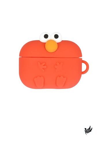 Gourmandise Sesame Street Elmo SSM-129A Silicone Case for AirPods