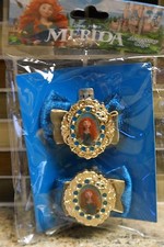 Nuevo Walt Disney World Parks MERIDA Brave Disfraz Accesorio Clips para Zapatos Cabello