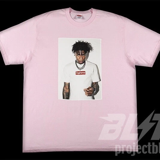 TEE SHIRT ROSE FW23 SUPREME NBA YOUNGBOY TAILLE XXL 2023