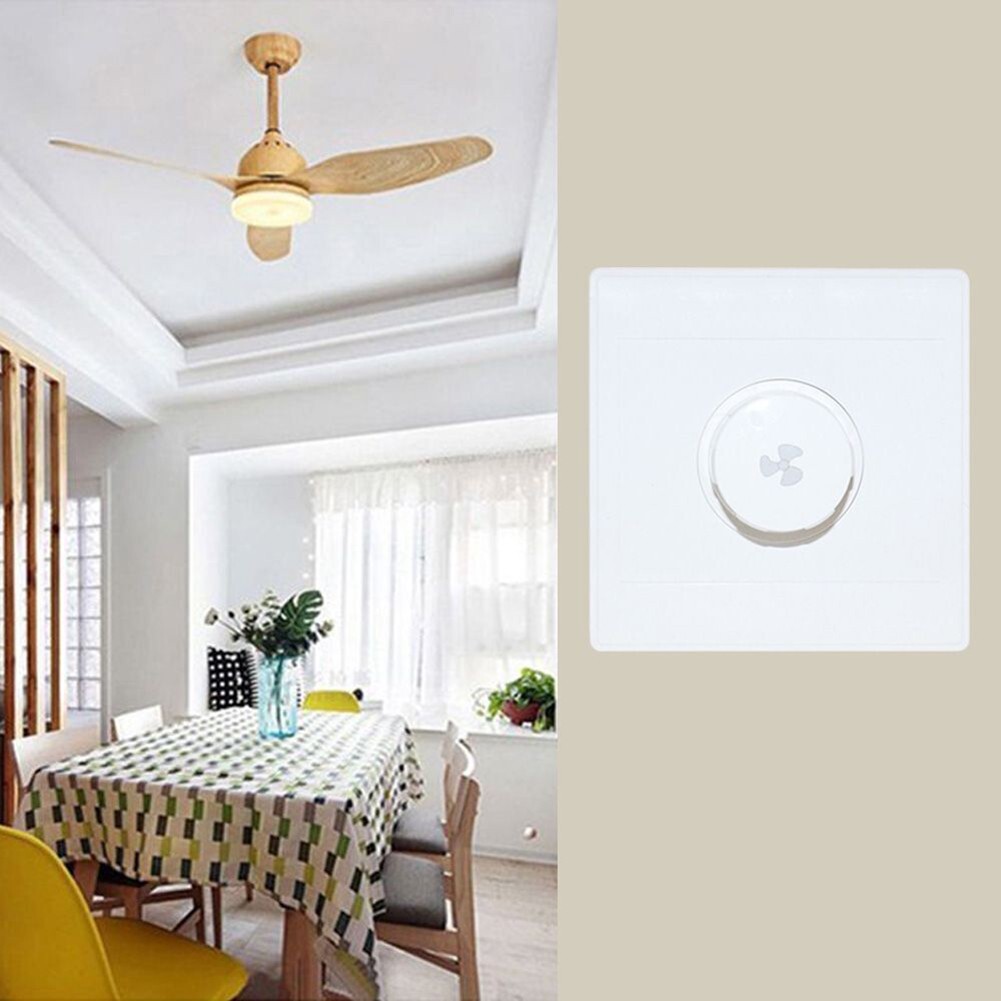 Fan Speed Switch Controller 10A 200W 250V 50/60HZ Ceiling Fan Knob Fan