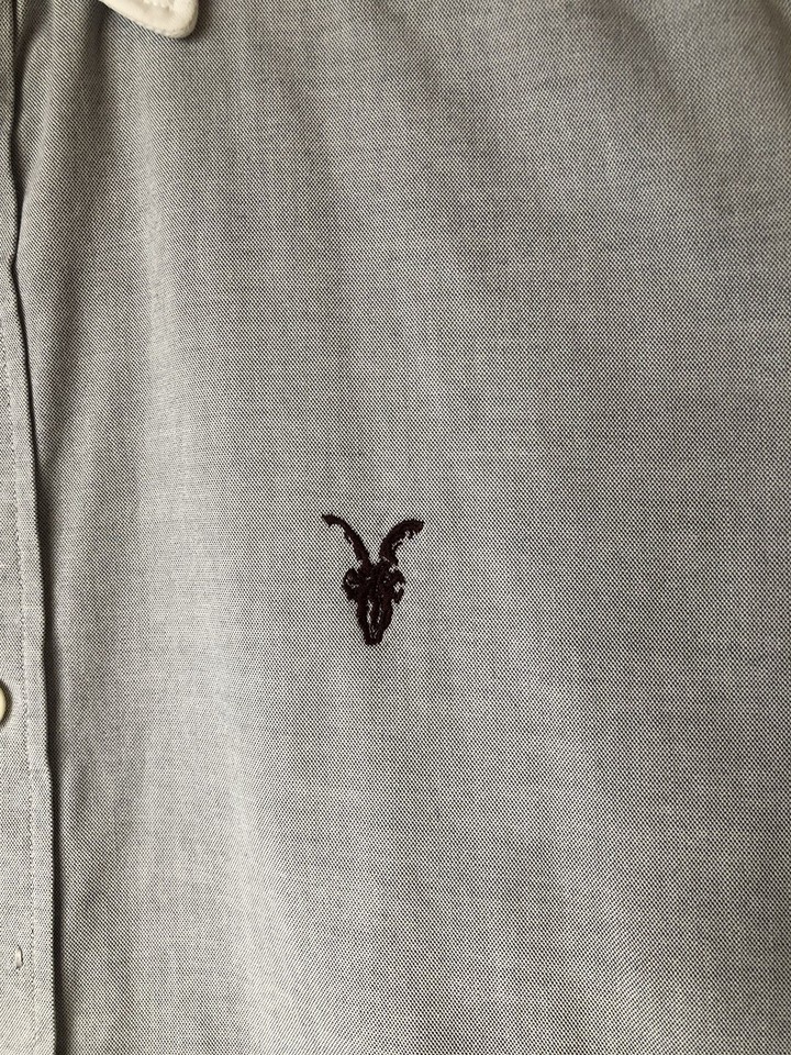 All Saints Mens Shirt XSmall Long Sleeve 100 Cotton Slim Fit eBay