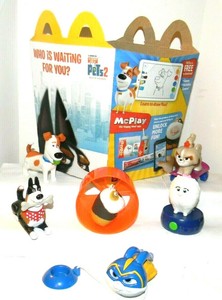 secret life of pets mcdonalds toys 2019