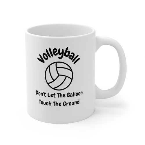 novelty mug Volleyball birthday 16, 18, 20, 30, 40 Year Old player - Picture 3 of 5