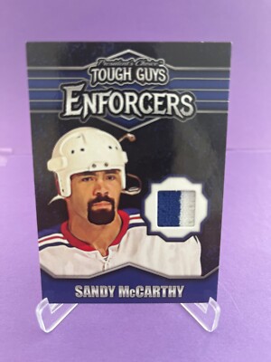 2024 TOUGH GUYS ENFORCERS 2-COLOR PATCH SANDY MCCARTY #/20 E-63