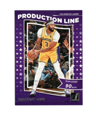 2022-23 Donruss Basketball Anthony Davis PRODUCTION LINE #6